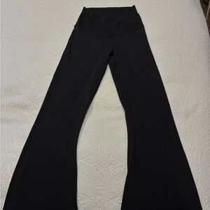 Aerie New Black Flared Yoga Pants